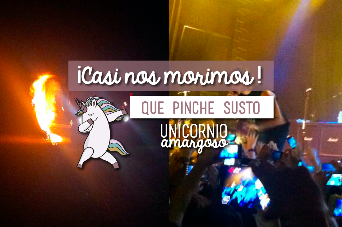 ¡Casi morimos!
