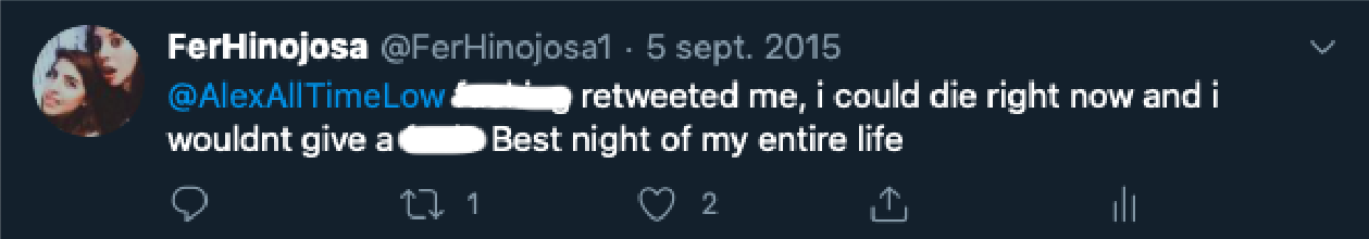El tweet que lo ocasionó todo.