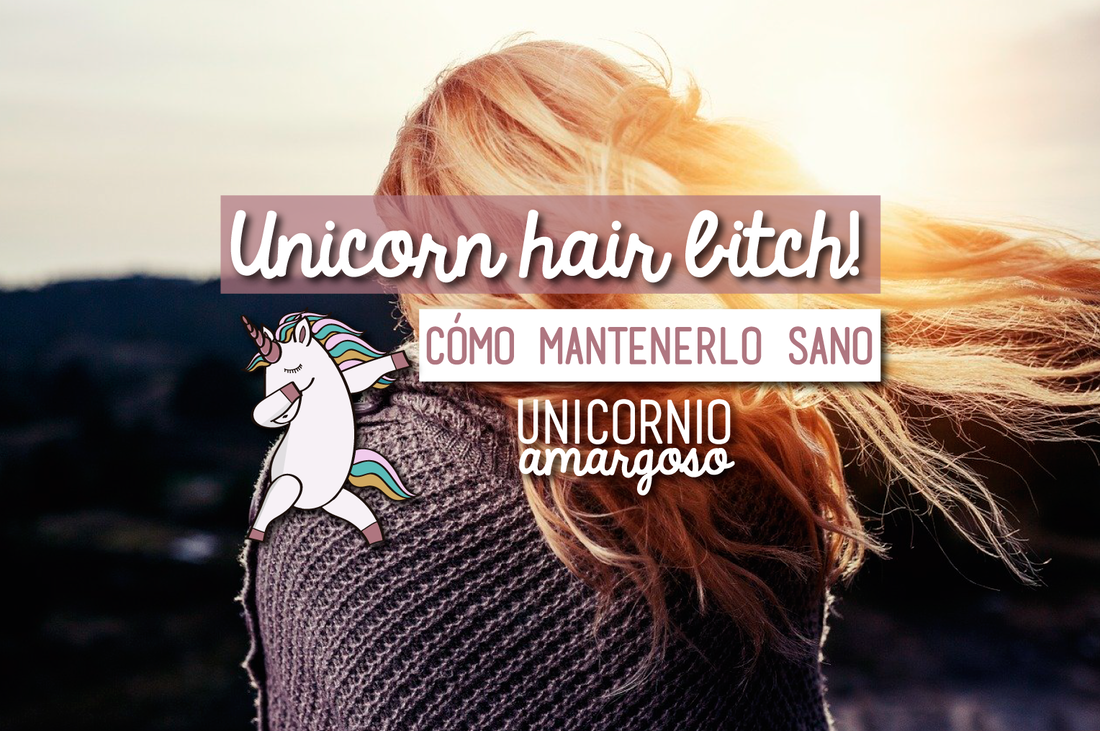 Mujer con cabello sano, tips.